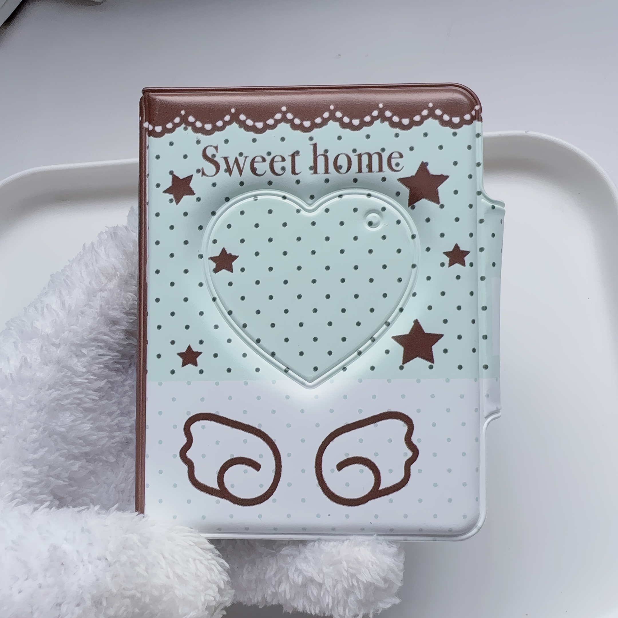 TEMU Álbum de la colección Star de 3 pulgadas, tarjetero de estrella , puede almacenar tarjetas de hasta 9.3 x 6.6 cm, 20 páginas interiores con 40