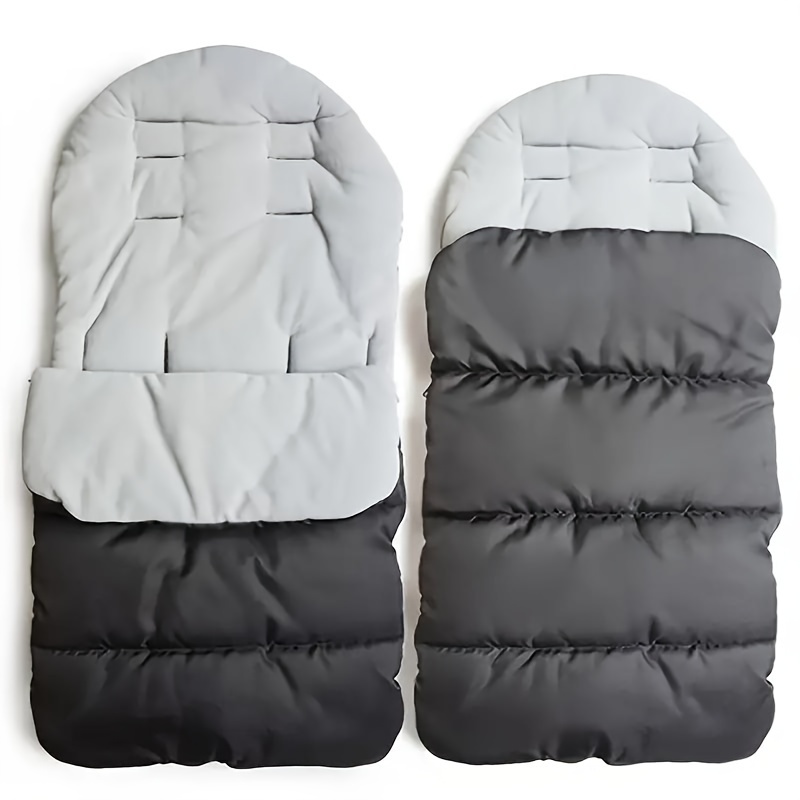 

1pc Windproof & Warm Stroller Foot Cover Pad For Autumn/winter - Polyester, ' Carts, Anti-snow