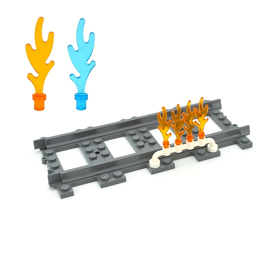 60pcs Creative Fire Coral Shapes Building Block Kit