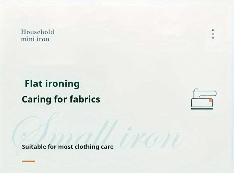 new handheld hanging ironing machine dry and wet dual use electric iron folding ironing machine small and portable   clothes   home ironing details 5