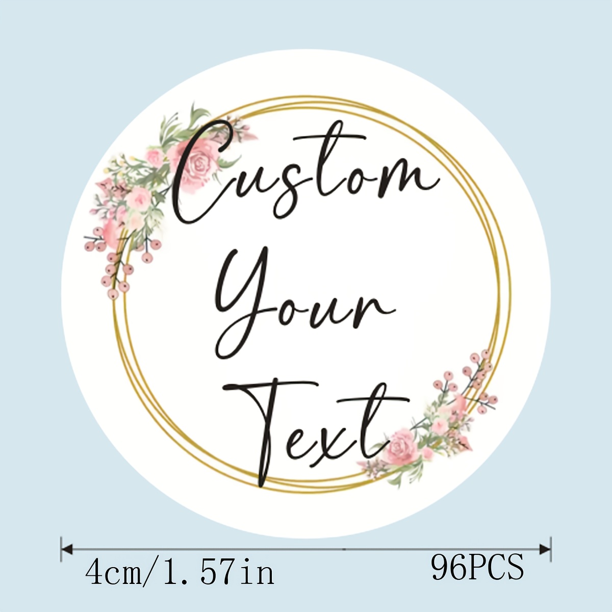 TEMU Custom Name Date Personalized Wedding Tag Thank You Stickers, Wedding, Baptism, Communion, Birthday Party Decoration Stickers, Merry Christmas
