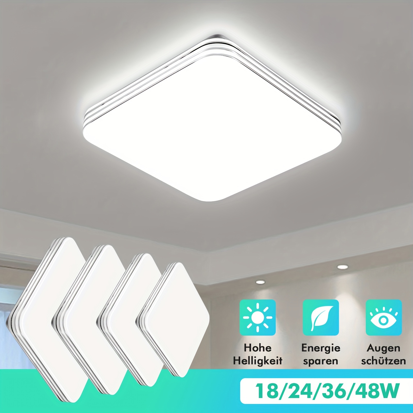 

18w/24w/36w/48w Led Ceiling Bathroom Kitchen Bedroom