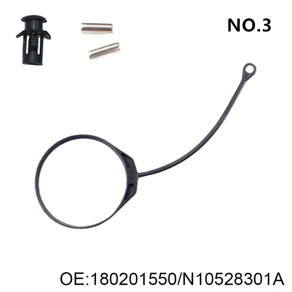 TEMU Cap Rope Oe180201556 Is Suitable For , For Jetta, Golf 6, 7, 4, 5, Cc, , , , , Bora, Scirocco, T5 And Gasoline Fuel Caps, And Is Compatible With