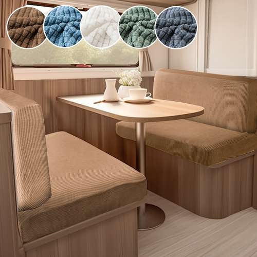 Camper Cushion Covers Dinette Booth Set PACK RV Dinette Cushion