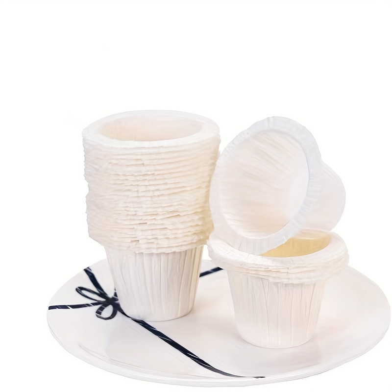 Image of 30pcs, Top Hat Cake Cupcake Liners, High-temperature Resistant Muffin Cups For Home Use, Baking Paper Molds