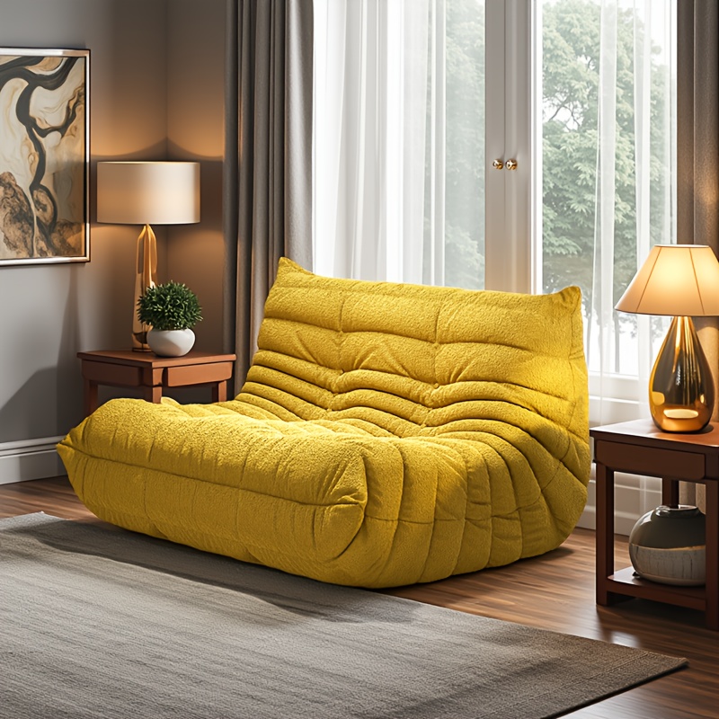 Nap Couch Tatami Bed 1 to 3 Seats Caterpillar Lazy Sofa Beanbag