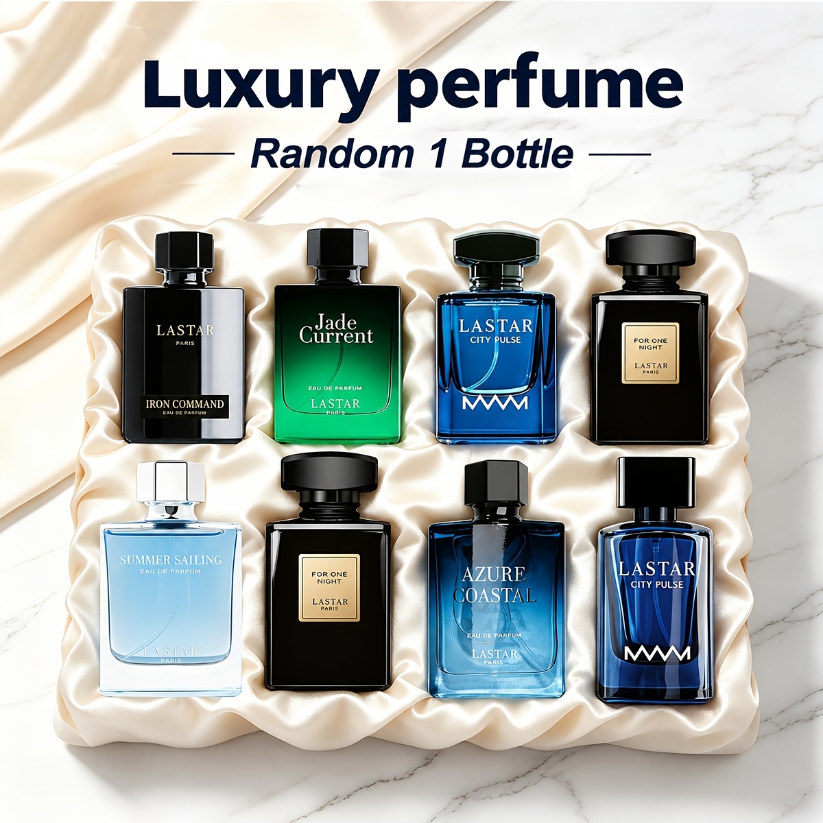 TEMU Parfums pour hommes, aléatoire de 1, notes de parfum mixtes, éditions aléatoires surprise, des senteurs fraîches variées, convient pour les