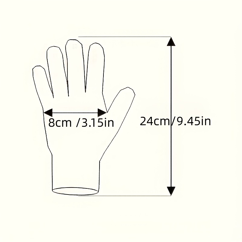 Light Luxury Metal Label Plush Faux Warm Gloves