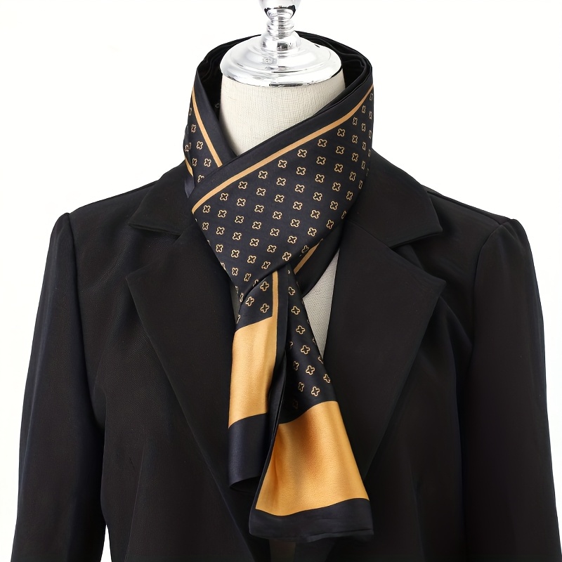 Image of Men's Neck Gaiter Neckerchief Multi Style Options Fiber 100% Fabric Fashion Item