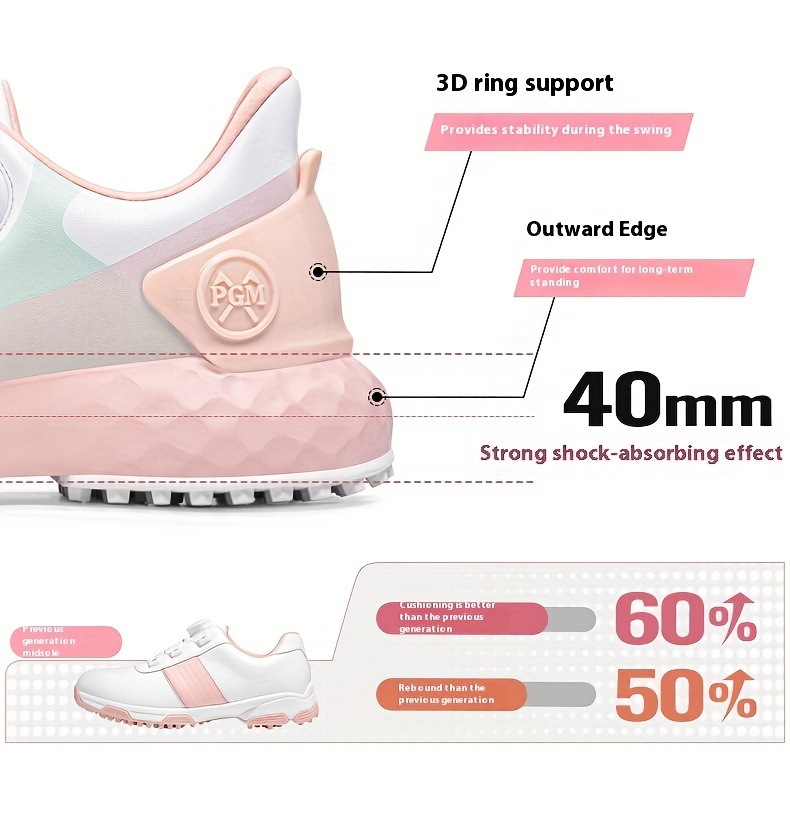 womens golf shoes lightweight season low top sneakers Temu