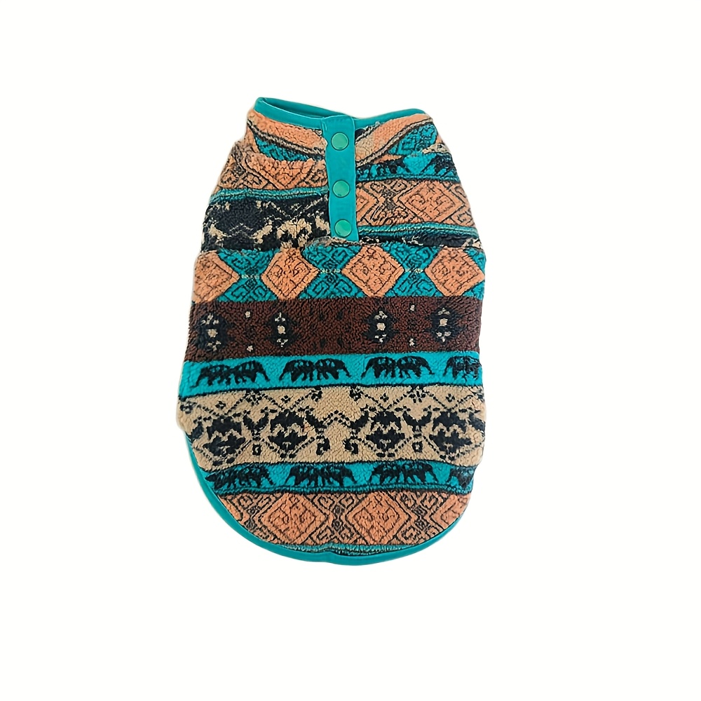 TEMU Nuovo Abbigliamento per Animali Domestici Vestiti per Cani Senza Maniche Stile Plaid Pile Caldo Outfit Caldo