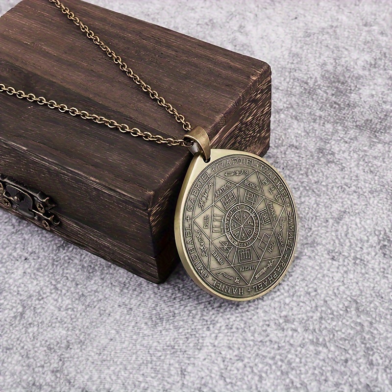 Seven Archangels Kabbalah Amulet Pendant Necklace