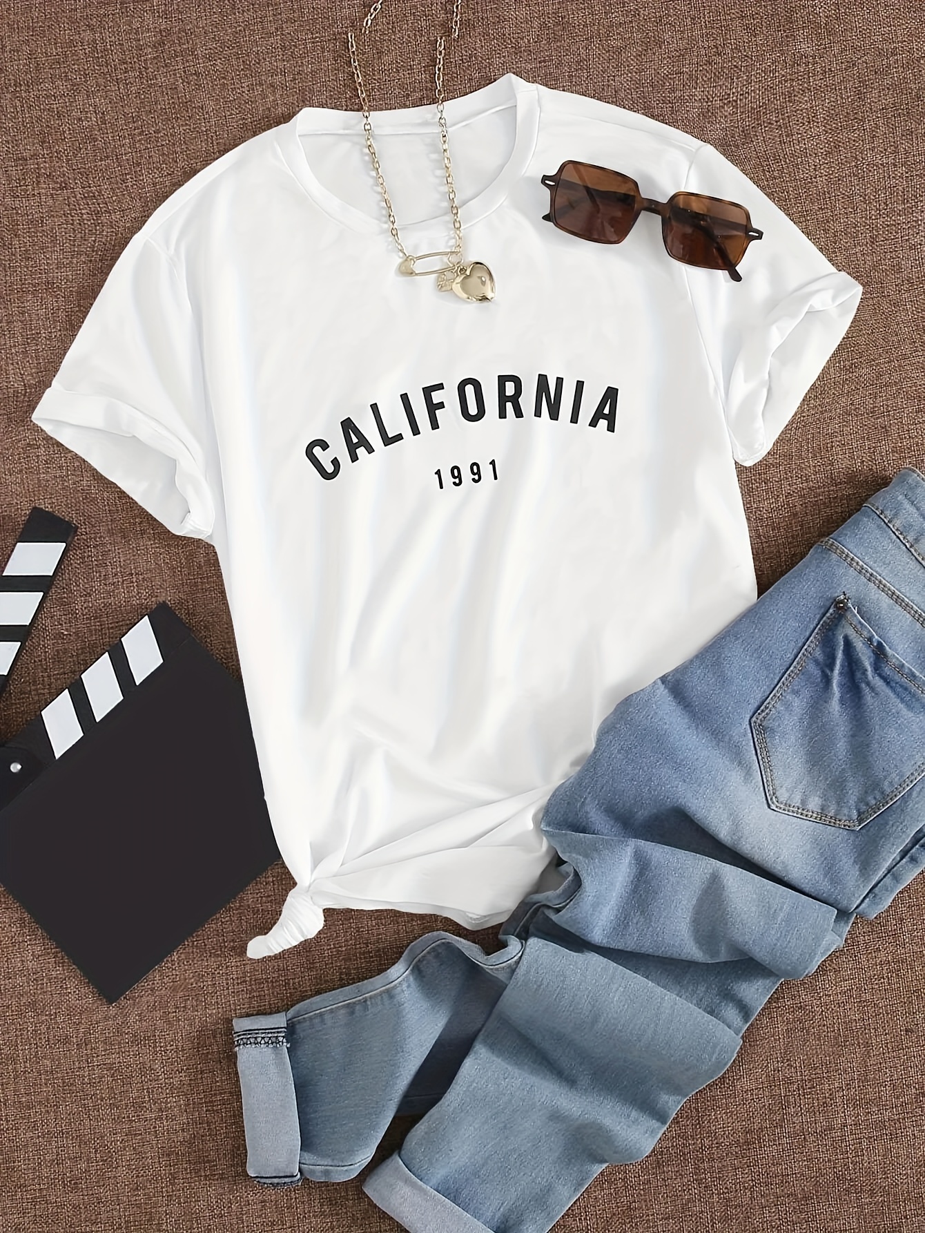 California T Shirt - Temu