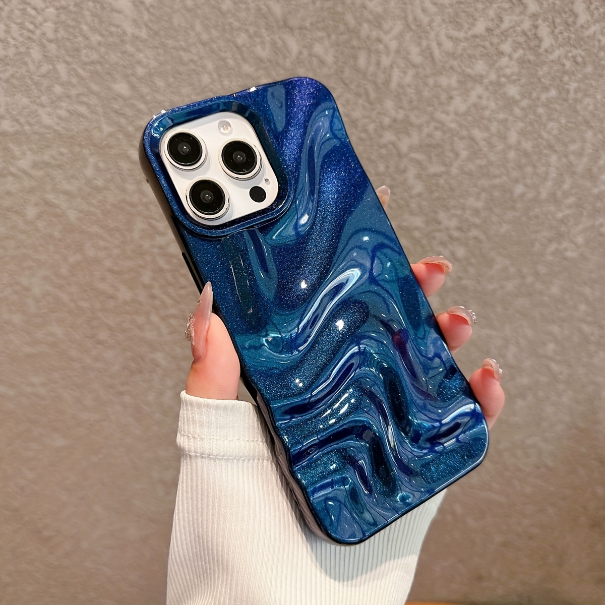 phone case phone case premium ripple case - Temu