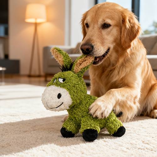 interactive plush toy for pets that sounds and