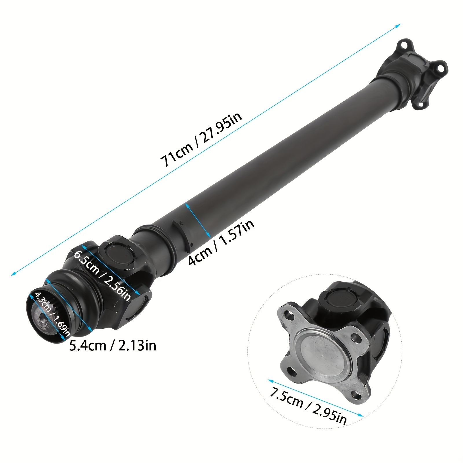 Rear Drive Shaft Assembly For Subaru Outback 2005-2009 (H4 2.5L AWD Automatic) – Replaces 27111AG11A, 27111AG15A