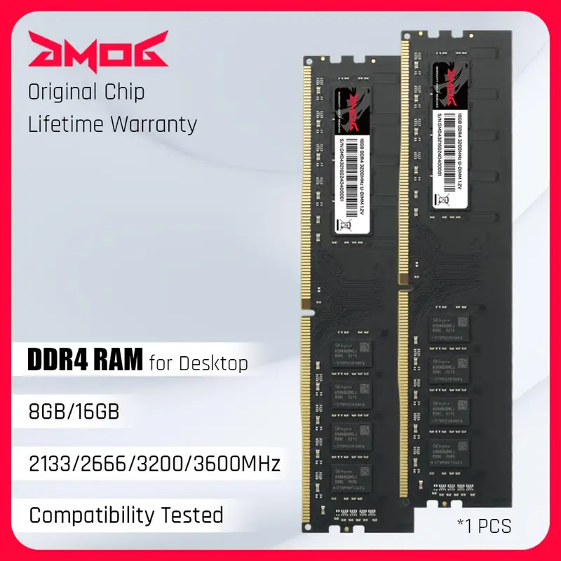 16gb 8gb ddr4 2666mhz 3200mhz pc4 non ecc unbuffered Temu
