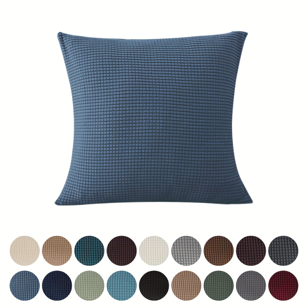 simple decorative pillow covers elastic pillow cases   and breathable suitable for   ideal for living rooms bedrooms offices and other settings home decor