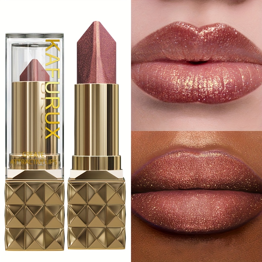 Image of Two- Lipstick, Not Sticky, Waterproof, Pearlescent Lipstick, Matte Lipstick, Lasting Makeup, Sparkle, , Vibrant Colors, Lipstick Pen, Lipstick Stick, Lip Balm, Lip Liner Pen, Lip Gloss, Lip Glaze Red