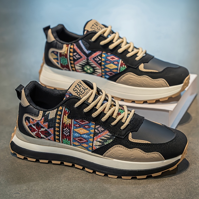 baskets basses élégantes et polyvalentes pour hommes - chaussures de skate tendance style streetwear pour hommes, avec semelles intérieures respirantes en eva,   adapté à un     décontracté et aux vacances, parfaites   cadeaux de noël ou danniversaire Détails du produit 3