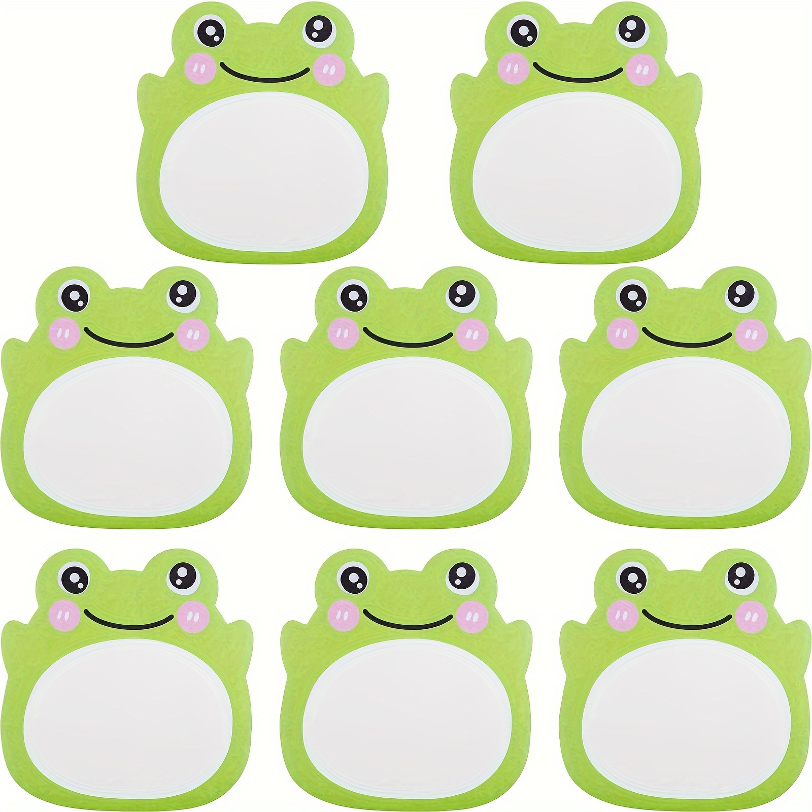 

8pcs Frog Sticky Notes Kawaii Frogs Sticky Notes Sets, Aesthetic Cute Small Frog Sticky Notes Mini Animal Self-stick Notes Pads For Frog Lovers Office School Creative Gifts