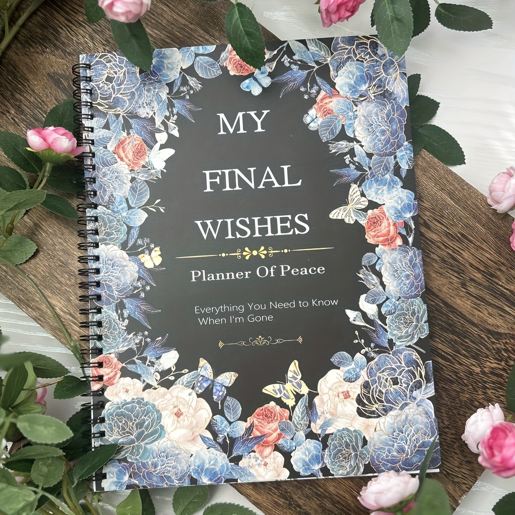 TEMU To I'm Gone End Of Life Planner, Checklist & Organizer My Planner