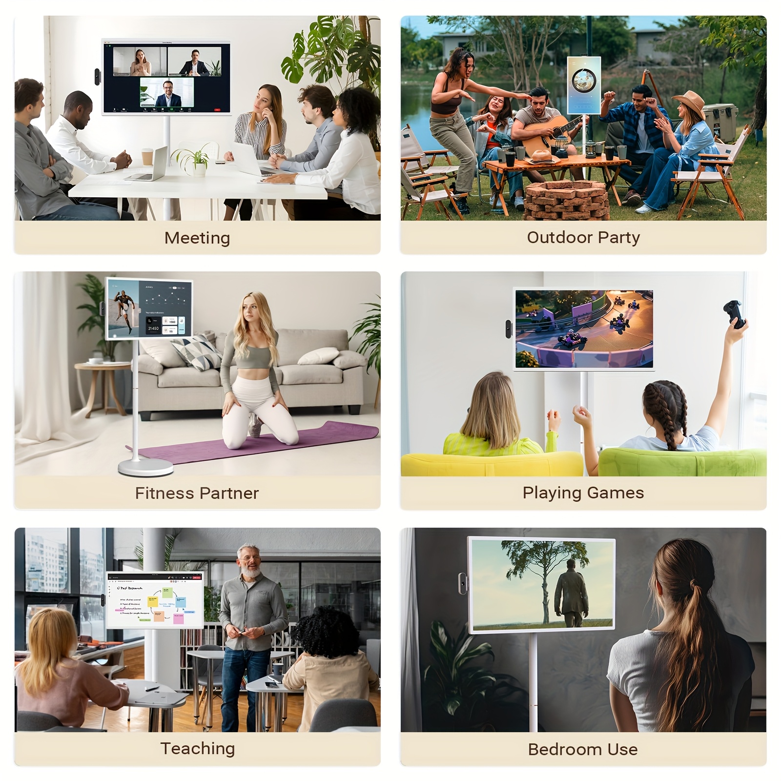 fhd 2nd   tv wheel portable rotatable touchscreen 8 8 gb   128gb rom   14 9300mah voice remote Product details 10