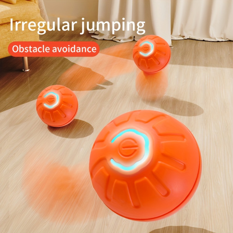 Interactive Electric Bouncing Ball Dog Toy, Intelligent Teaser