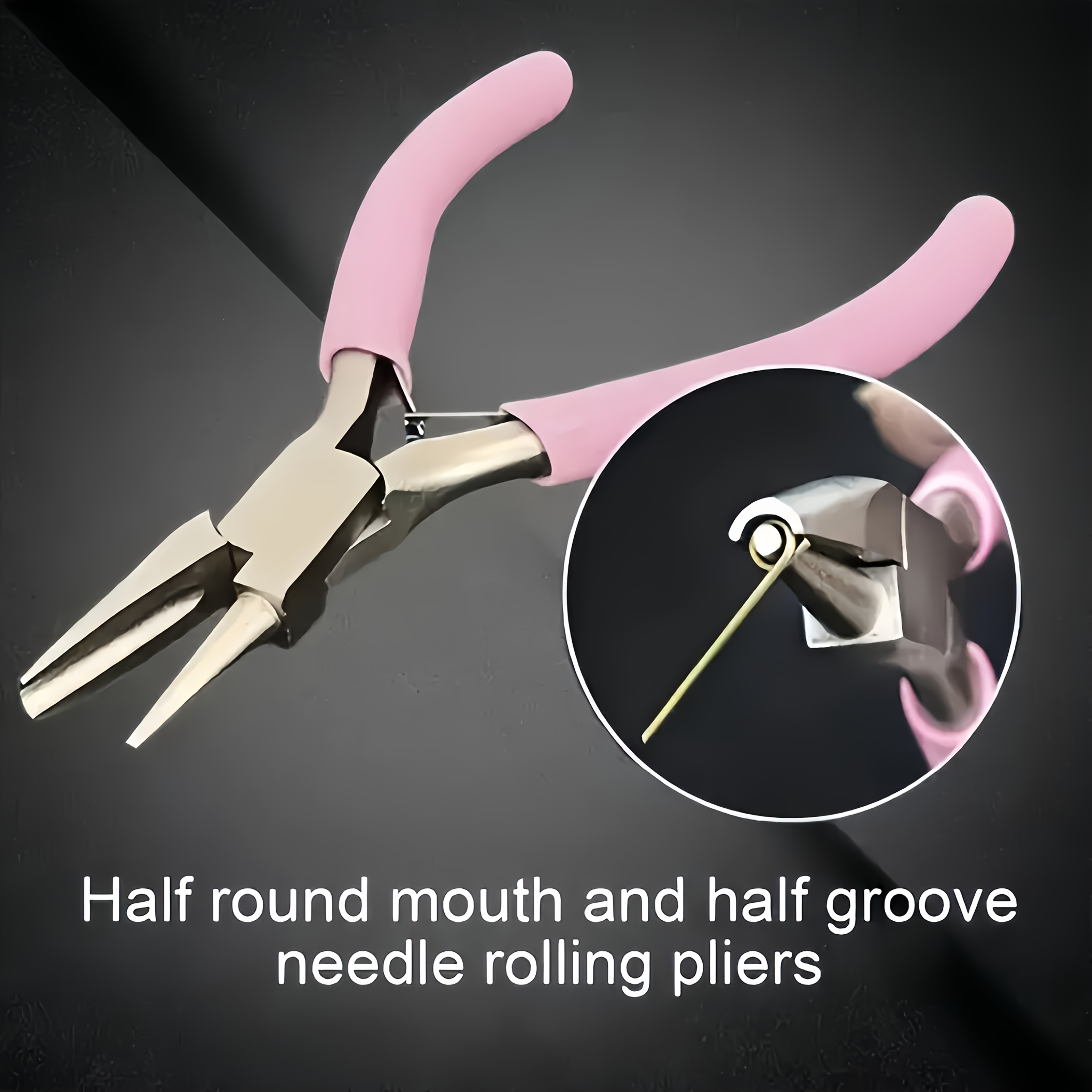 Multi-Functional Durable Metal Manual Needle-Nose Pliers for Jewellery Making
