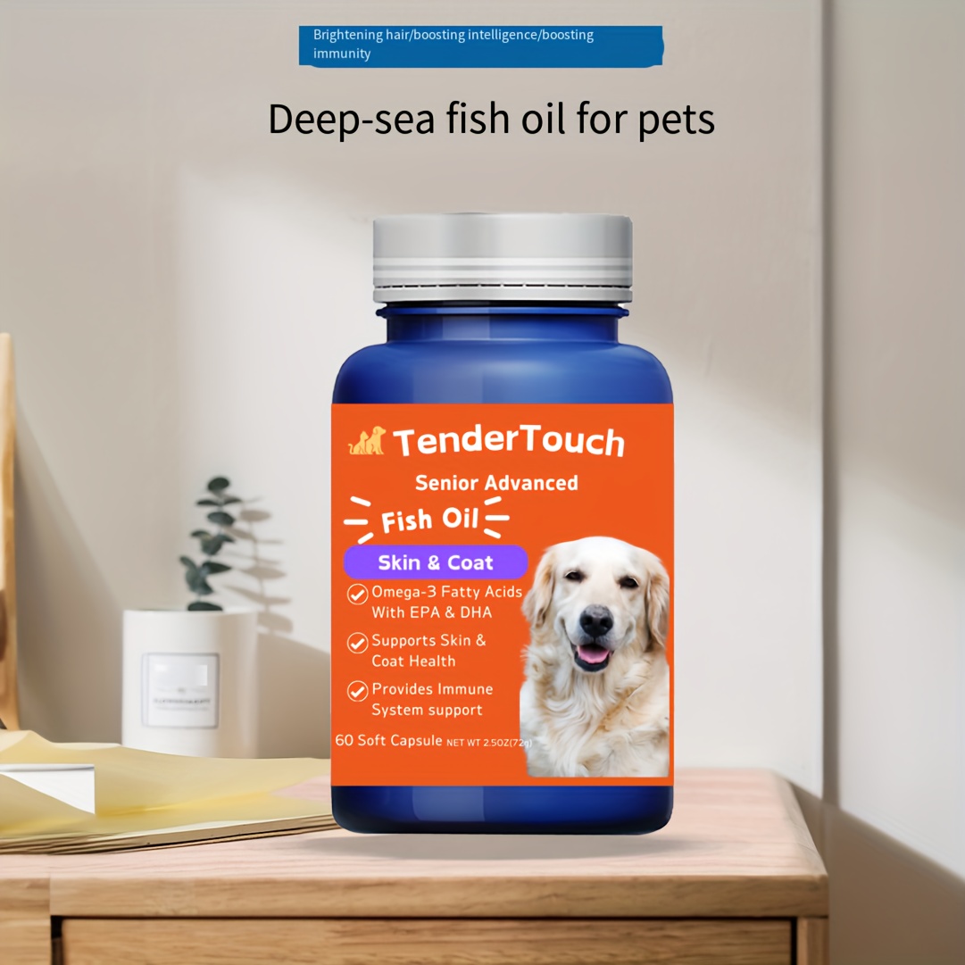 Amazing 3 Fish Oil Dogs Cats 3 Dogs Cats - Temu