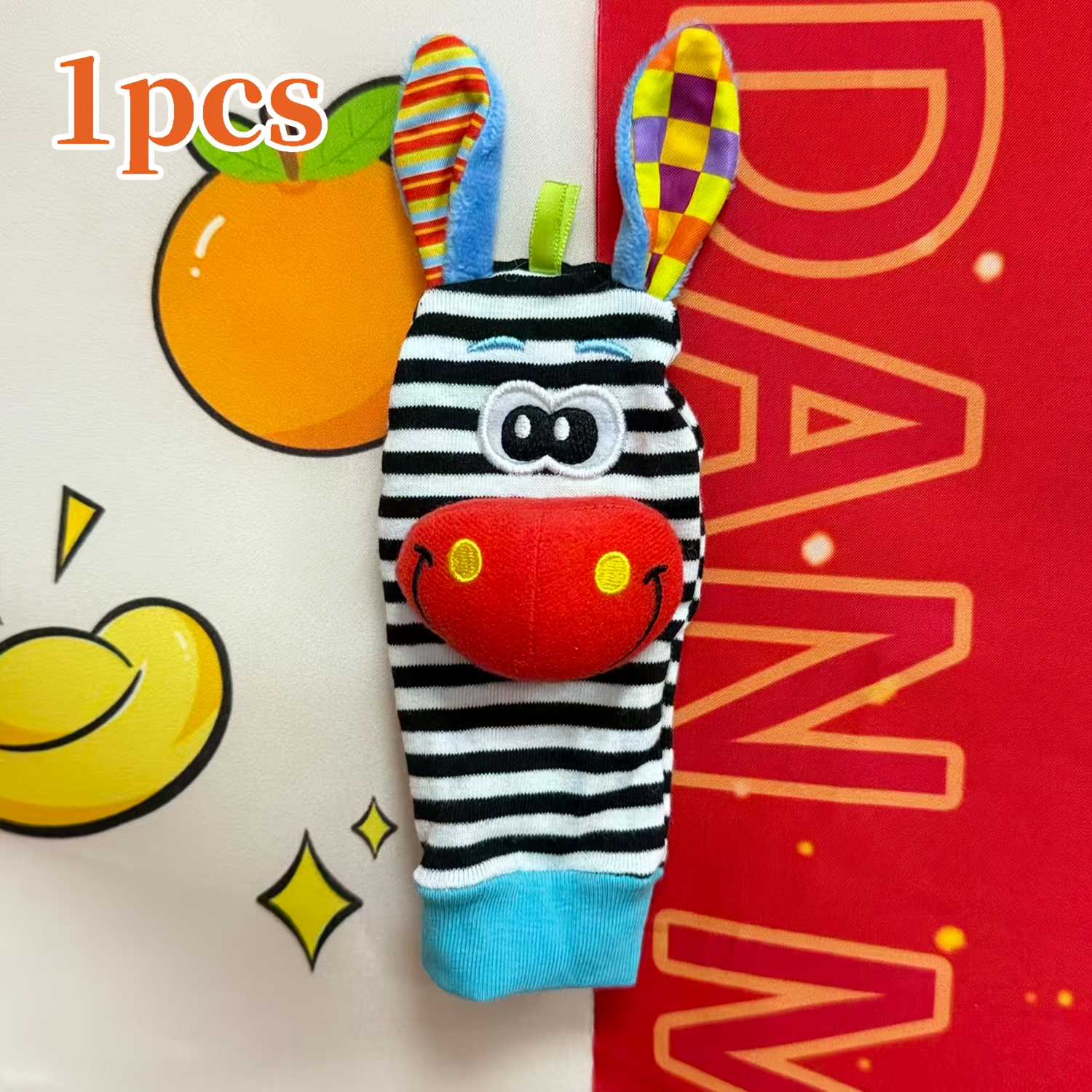 Soft Baby Rattle Socks Set for Infants