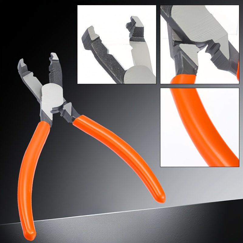 15.24 cm Screw Extractor Pliers, Multipurpose Stripped Screw Remover Tool with Unique Non-Slip Jaws for Home Renovation Repair Hand Tools
