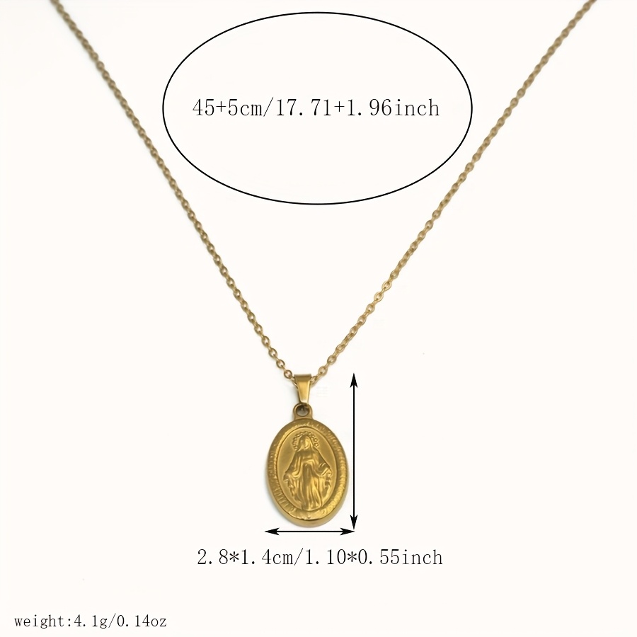 Women's 18K Plated Pendant Necklace