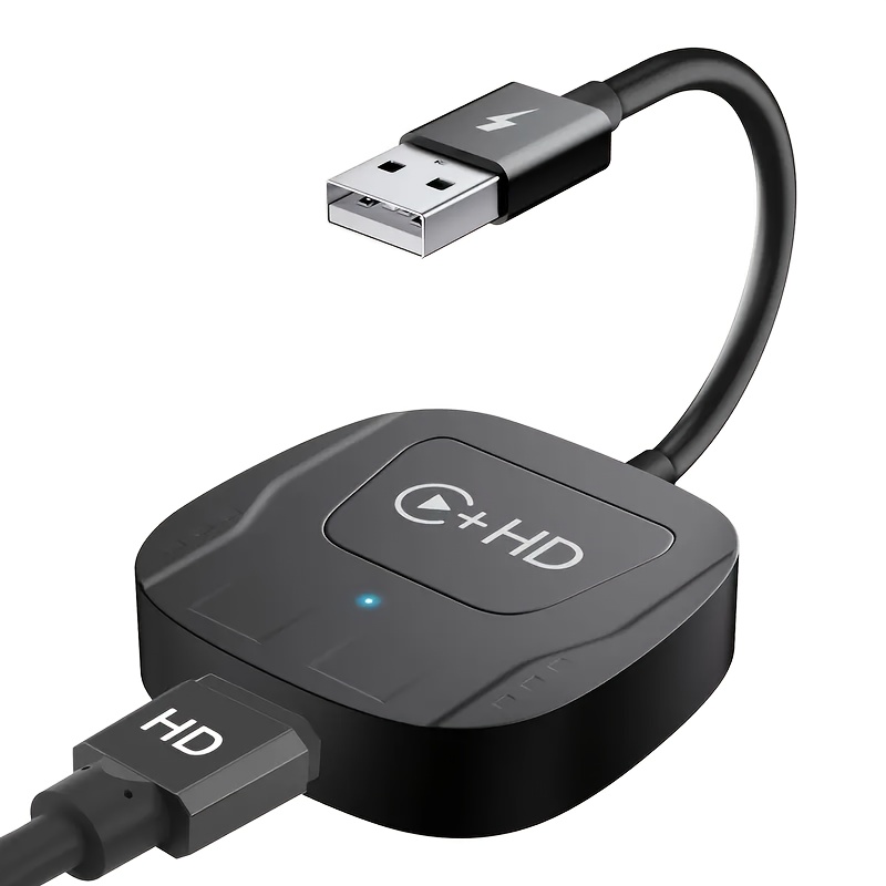 TEMU Hdtv Adapter With Usb Converter, Supports Multimedia Device Mirroring, And Is Compatible With Dp-enabled Devices