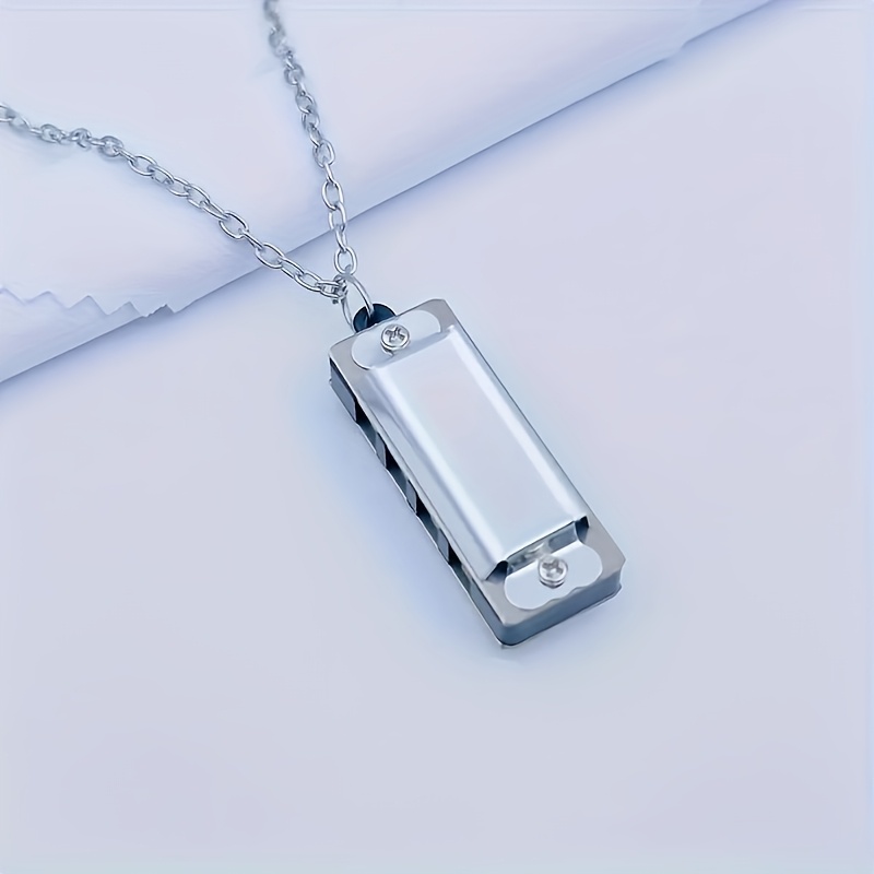 

Compact 4-hole Mini Harmonica Keychain & Necklace - Plays , Eid Al & Mubarak, Metal In Assorted Colors, Ideal For Parties, Weddings, Graduations & More, Best For Christmas