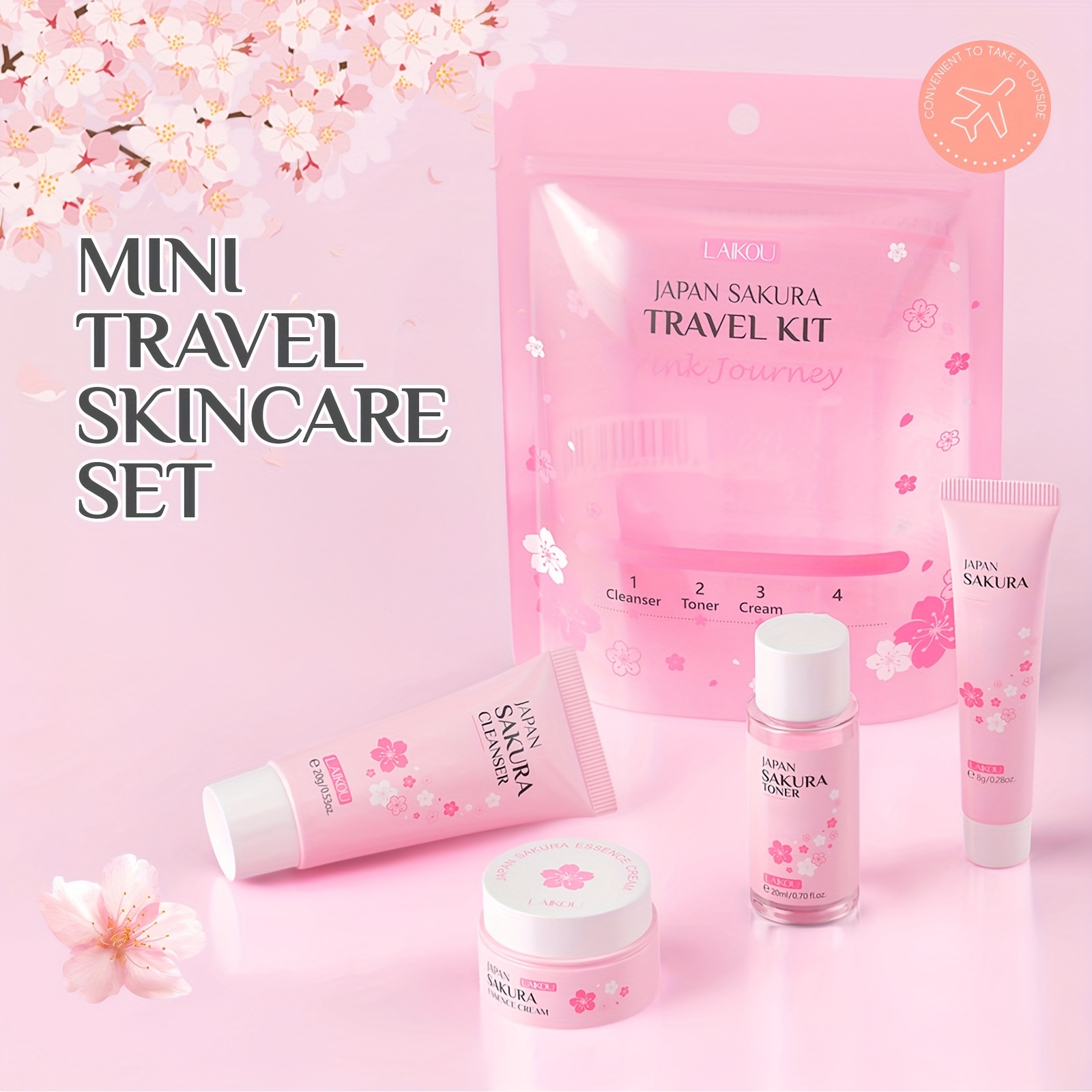 skin care set sakura skin care skin care teenage - Temu
