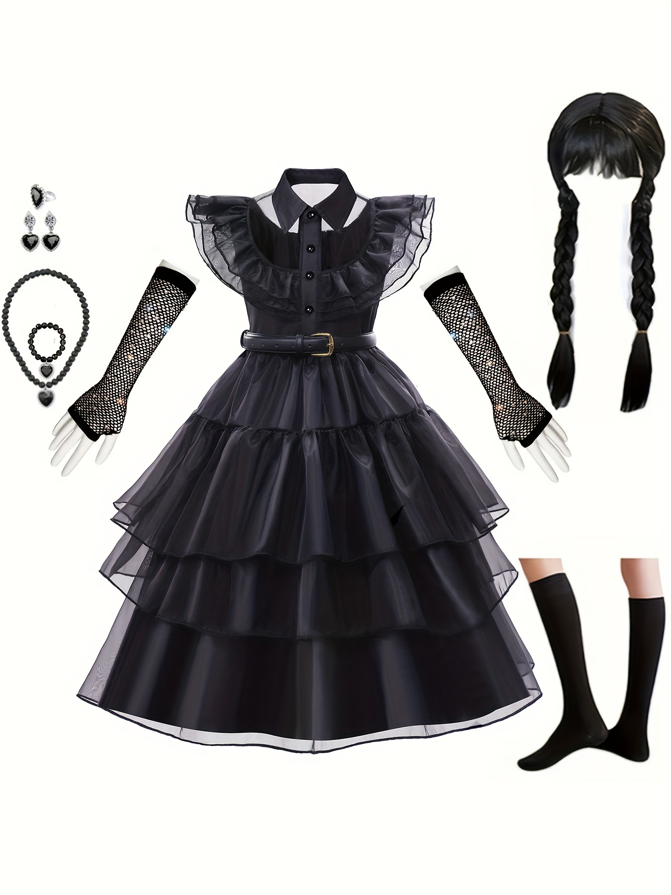 Sheer Black Gothic Bodysuit Adult Onesie Dark Fashion