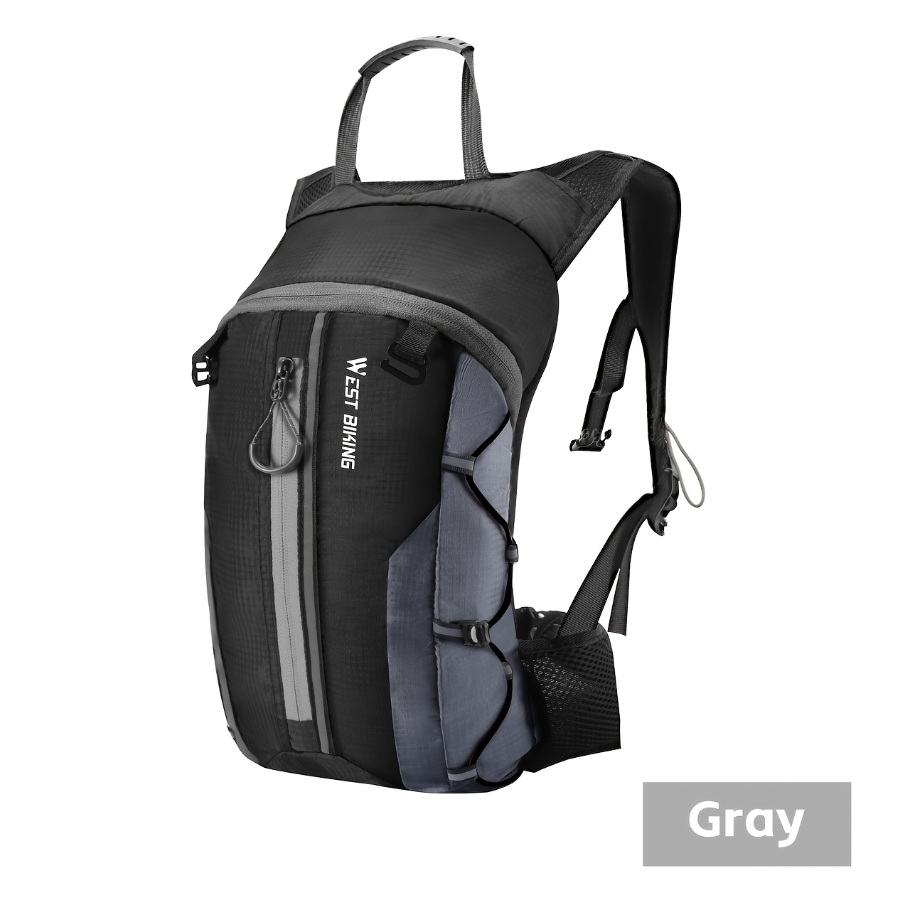 Image of West Biking 10l Large Capacity Cycling Backpack Mountain Bike Bag Outdoor Backpack Lightweight Bag For Daily Mountain Biking Road Trips Outdoor Sports