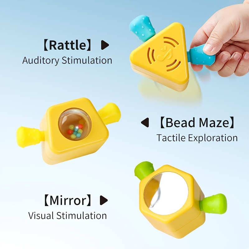 4-In-1 Baby Educational Toy for 0-12 Months