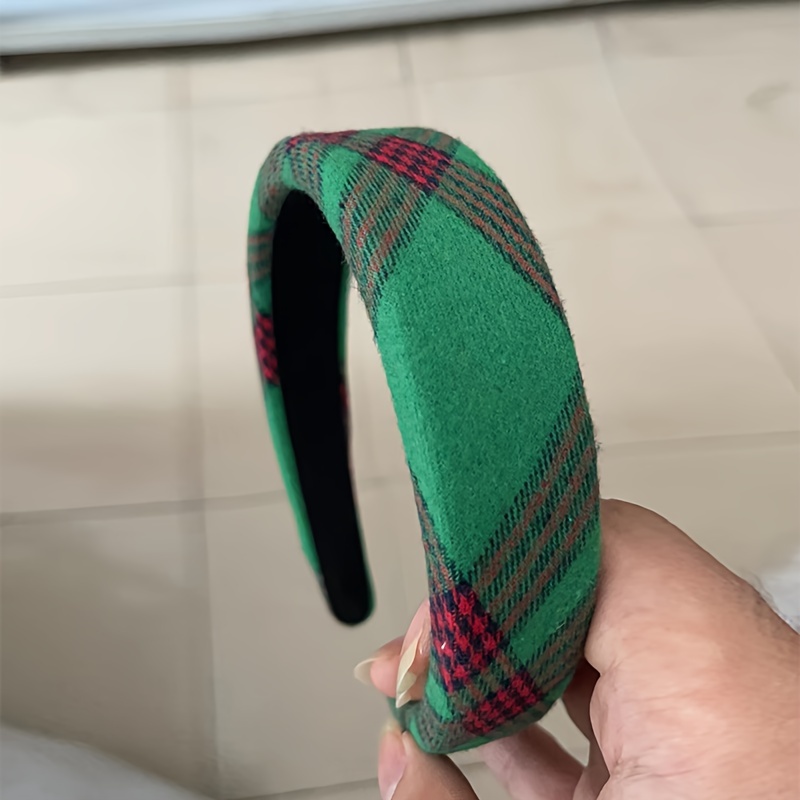 TEMU 1 pièce pince à cheveux/serre-tête vintage en tissu à haute couronne de style français