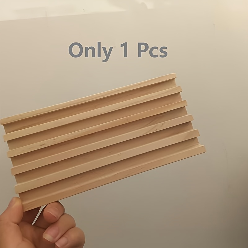 For Dominoes Wooden Stand - 3-slot/5-slot Solid Wood Tile Organizer, Classic Board Game Accessory For Domino Storage (no For Dominoes Included)