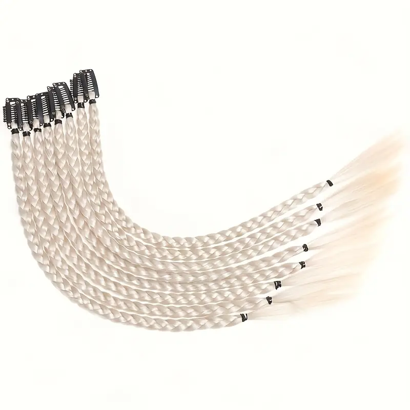 8pcs set 22 inch y2k style womens twisted braids high temperature extensions for daily use special occasions details 3