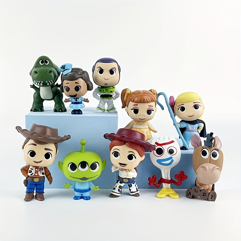 

10pcs Character Set - And , Colorful Pvc Home And Car Decoration Collection, Ideal For Christmas And Valentine's Day Gifts