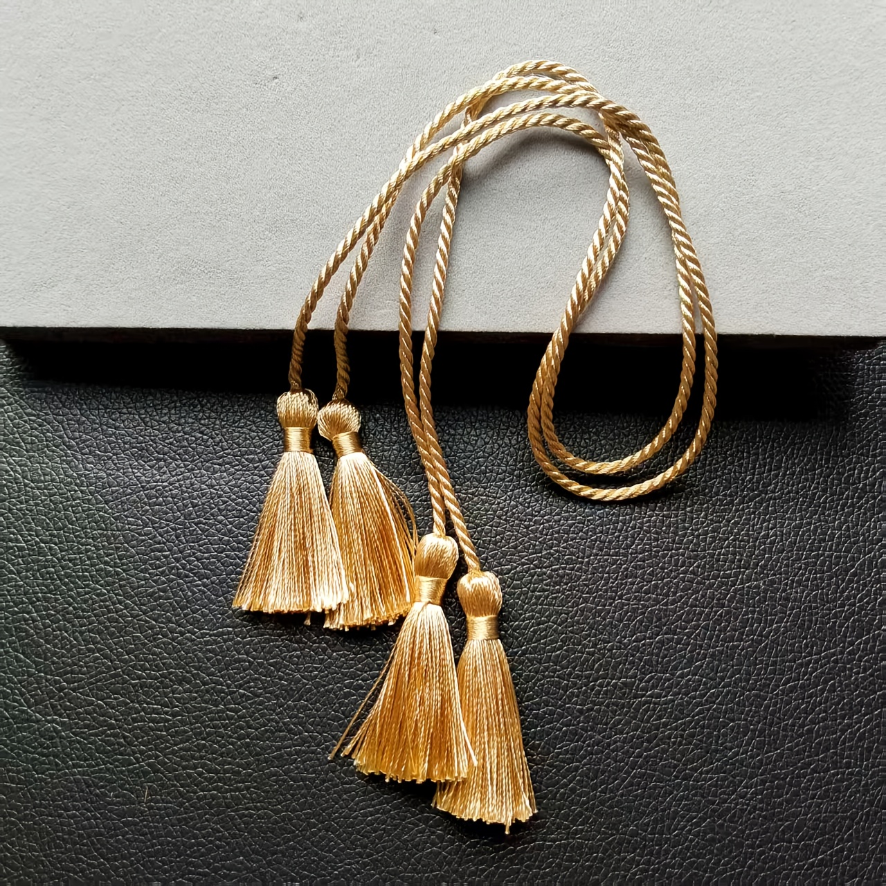 TEMU 2 pièces, Attaches de rideaux à pompons à double tête, 4 couleurs disponibles, design vertical, pour les décorations de mariage et de fêtes