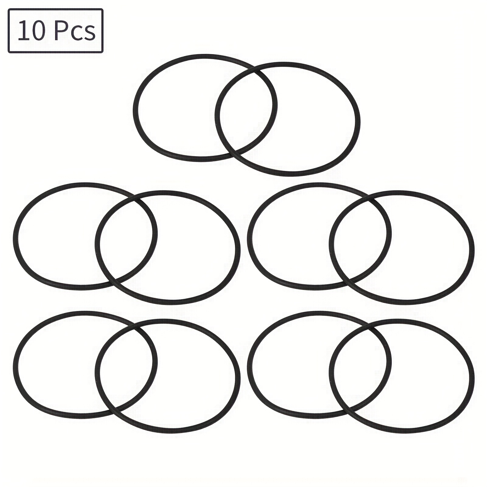 10pcs Water Filter Compatible Gaskets, Replacement O-rings, Leak-proof Water Filter Seals For 10 Inch Universal Water Filter