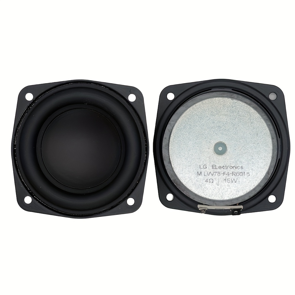 1pc inch 78mm ohm 15w 20w max subwoofer speaker Temu Belgium - Main Image