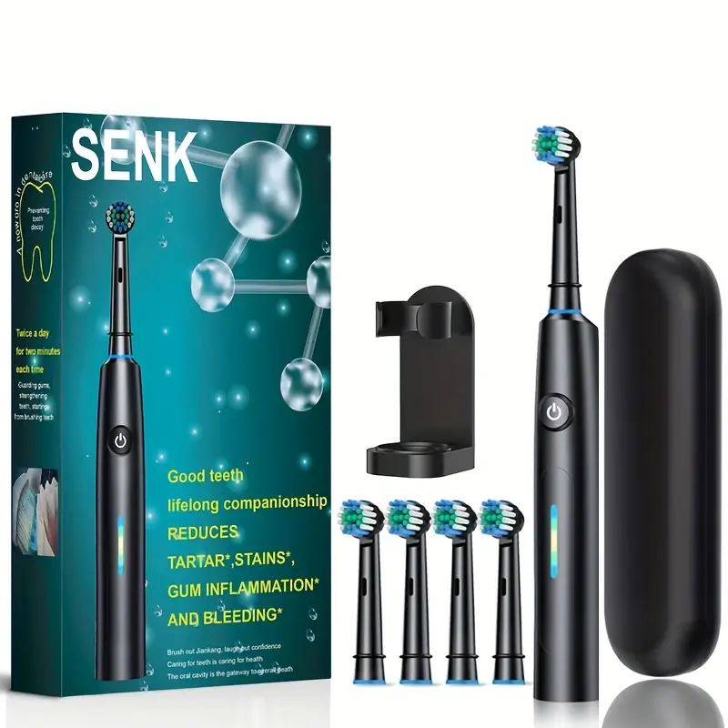 Brosse dents lectrique entirement automatique et impermable IP &*;170,18 cm&*; pour * avec six * de nettoyage * de vibration, chargement USB, brosse dents poils souples pour un nettoyage en ... Brosse dents lectrique entirement automatique et impermable IP &*;170,18 cm&*; pour * avec six * de nettoyage * de vibration, chargement USB, brosse dents poils souples pour un nettoyage en ...