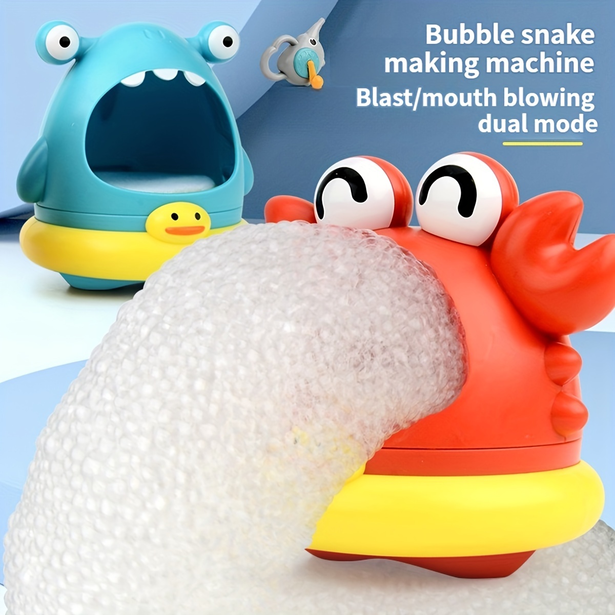 Fabricante de burbujas de baño, juguete de baño, juguetes