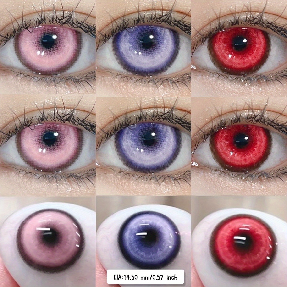   cyber fashion   lenses yearly replacement 14 5mm diameter 38 water content for   cosplay photoshoots everyday compatible with glasses camera lenses professional makeup artist personal use photoshoot essentials vibrant eye colors comfortable wear cosplay accessories stylish contacts durable material beauty contacts  