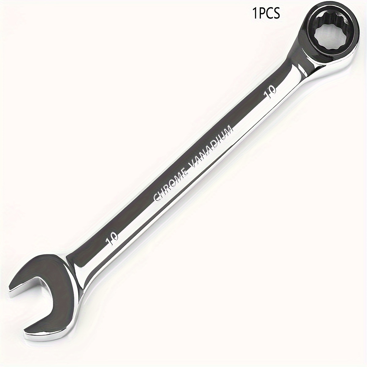 

1pc Steel Combination , 10mm Ratcheting , -use Tool, Kit For Automotive , Manual